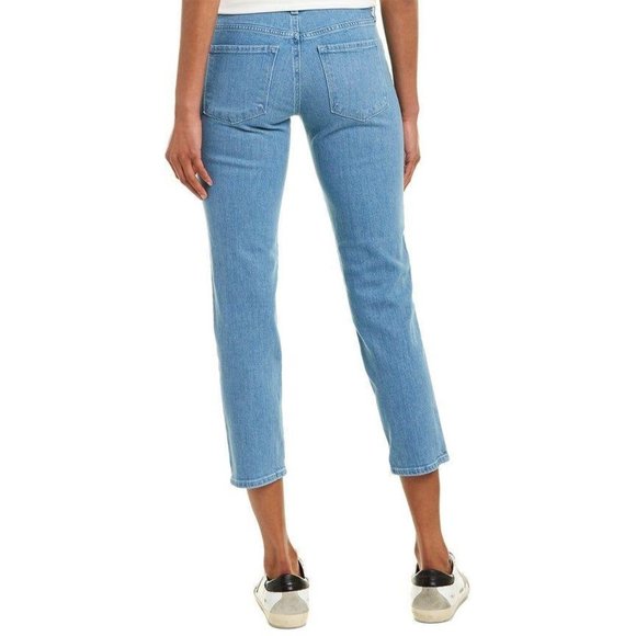 J Brand Sadey Mid Rise Slim Straight Crop Jeans - Picture 2 of 2